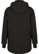 Kort softshell jakke med aftagelig h&aelig;tte, Sort, Packshot image number 1
