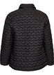 Let vatteret jakke med dekorativ quiltning, Sort, Packshot image number 1