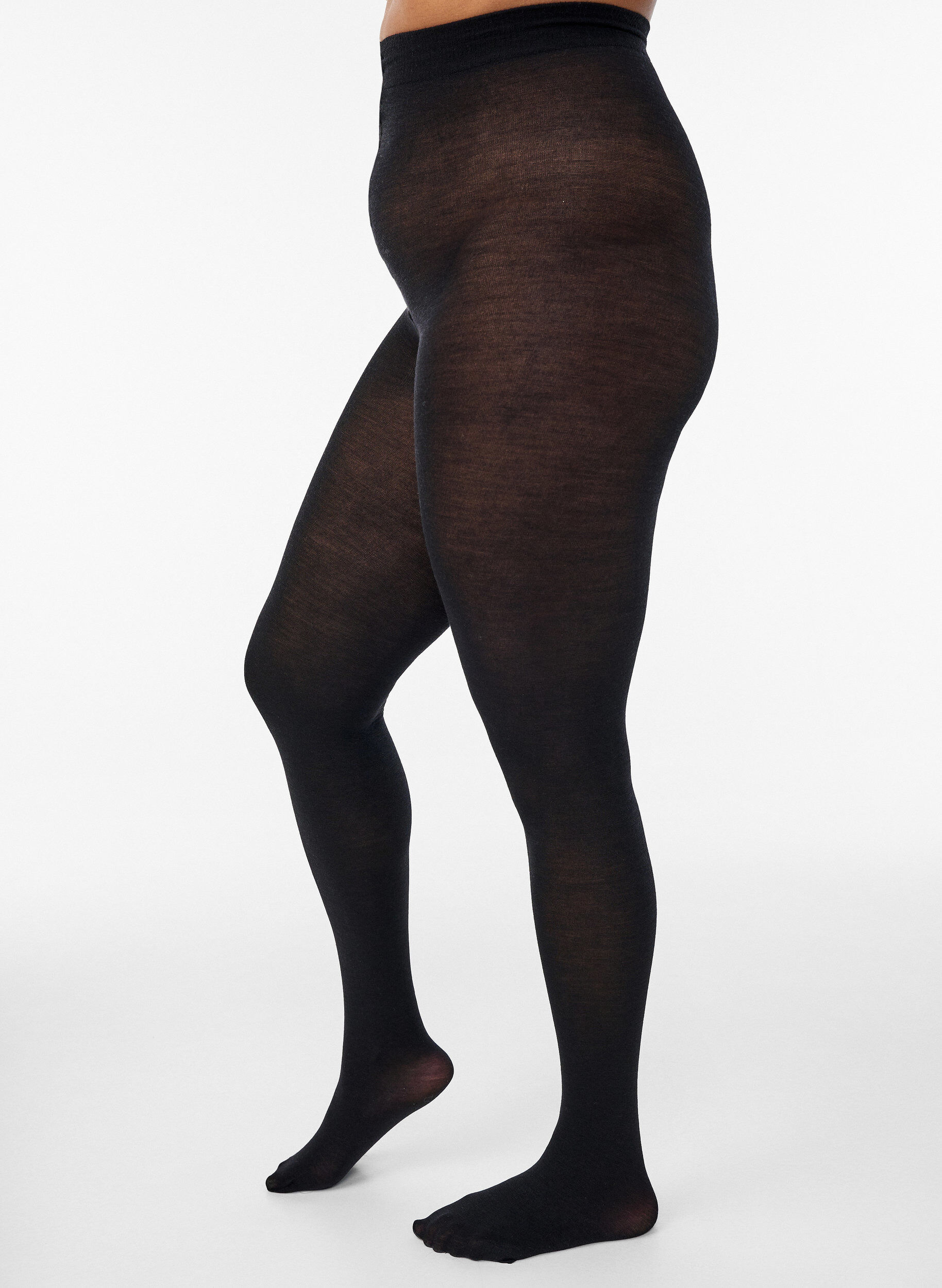 Uld str&oslash;mpebukser, Sort, Model