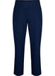 Komfortable bukser med stribet tekstur, Night Sky Mel., Packshot image number 0