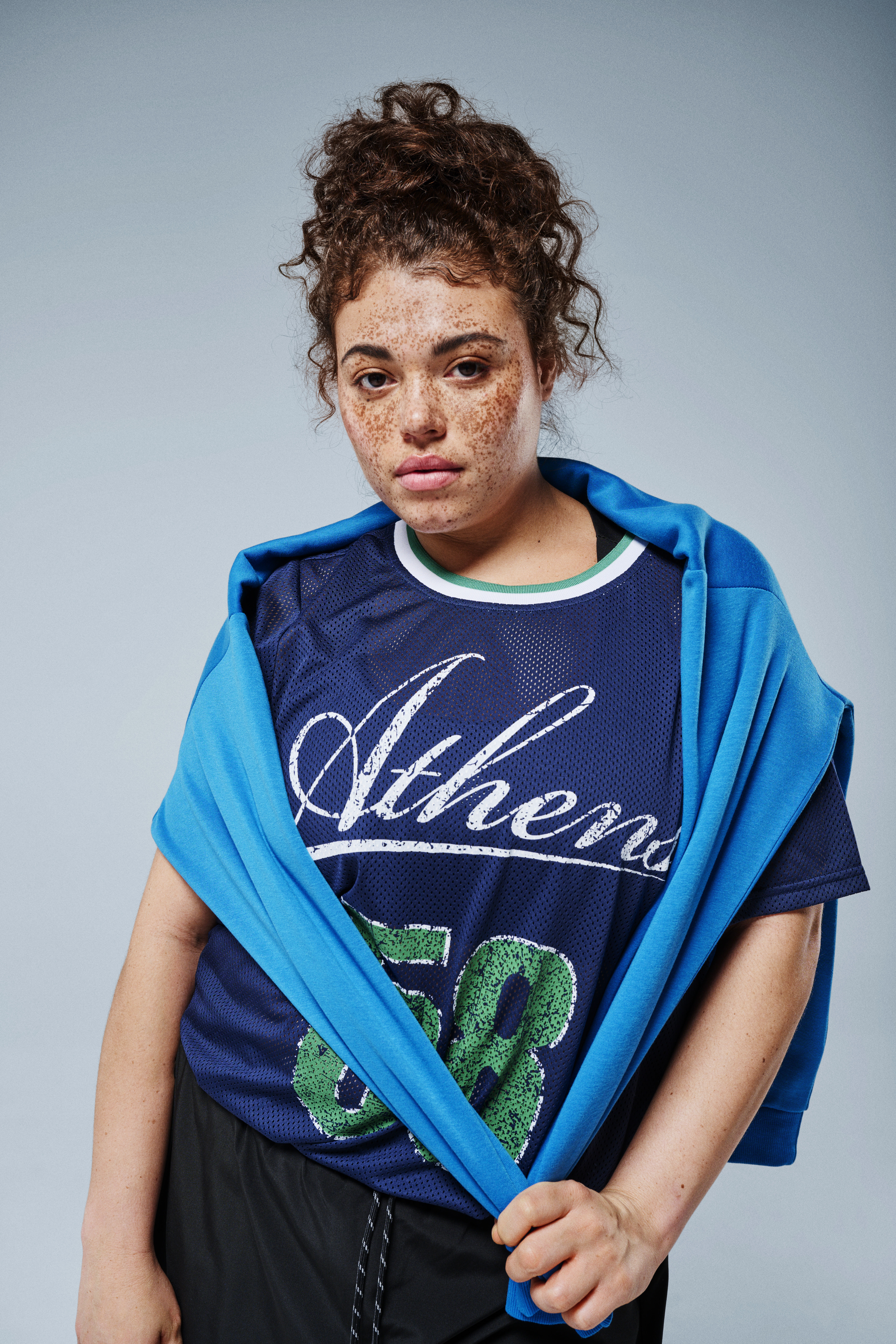 Zizzi Sportsjersey i mesh, , Model