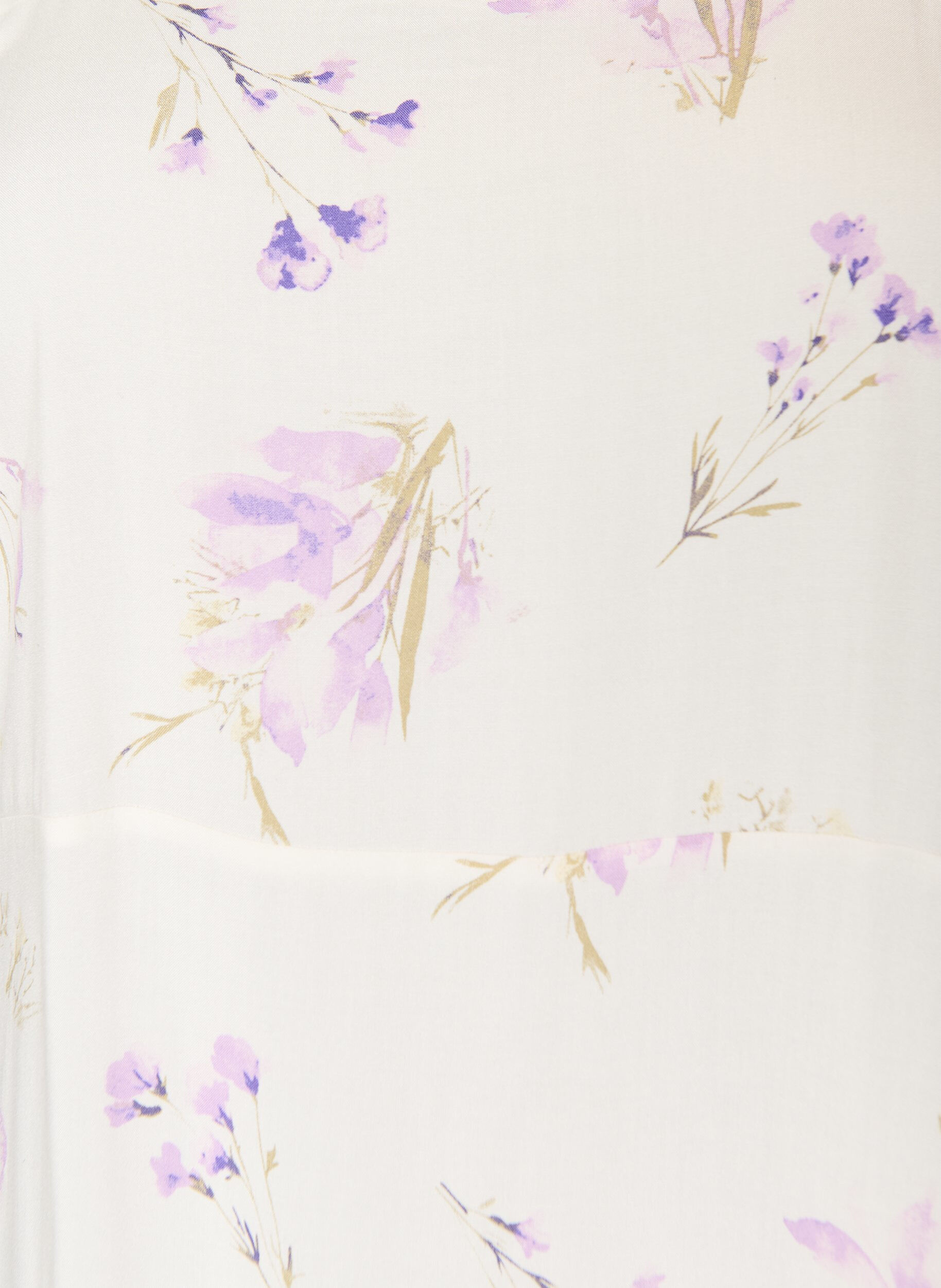 ZizziSommerkjole med brede stropper, Hvid, Packshot image number 2