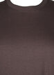 Basis t-shirt i bomuld med rund hals , Brun, Packshot image number 2