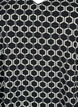 V-hals kjole med print, Black Graphic AOP, Packshot image number 2