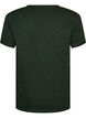 T-shirt med knapdetalje, Gr&oslash;n, Packshot image number 1