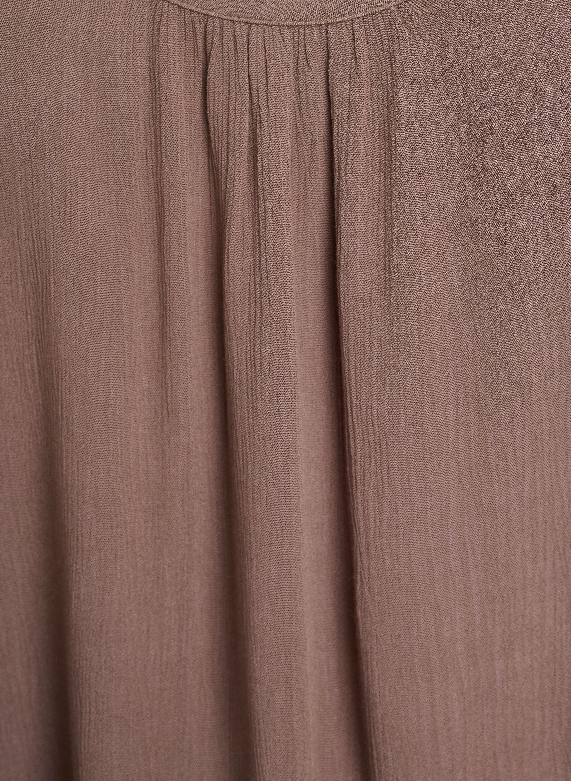ZizziStrop top i viskose, Brun, Packshot image number 2