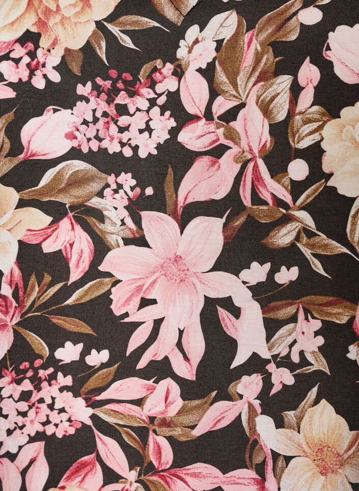 Viskosebluse med V-udsk&aelig;ring, Lyser&oslash;d, Packshot image number 2