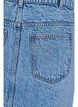 Kort denimnederdel med lommer, Bl&aring;, Packshot image number 3