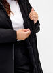 Vinterjakke med justerbar talje, Sort, Model image number 3
