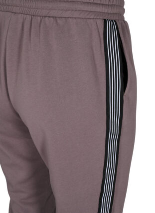 Sweatpants med snøre og lommer, Iron, Packshot image number 3