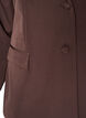 Klassisk blazer med knaplukning, Brun, Packshot image number 2