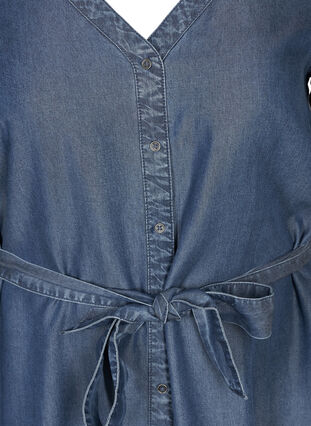 Denim kjole, Medium Blue, Packshot image number 2