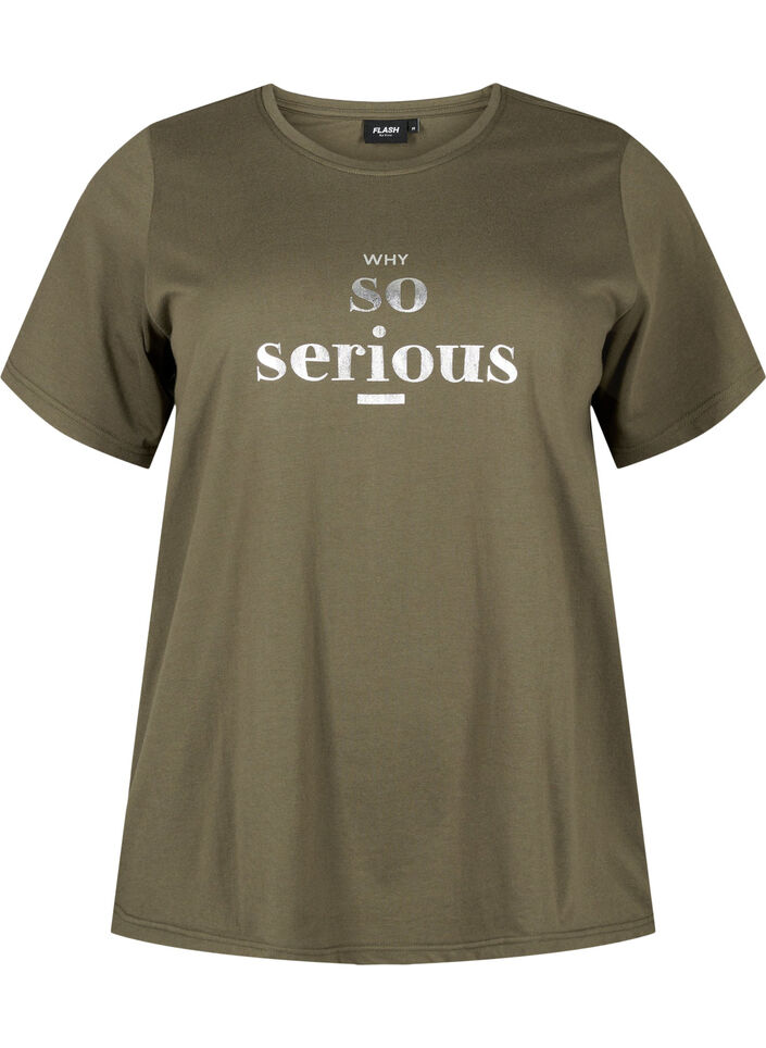 FLASH - T-shirt med motiv, Ivy Green, Packshot image number 0