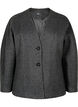 Taljeret blazer, Dark Grey Melange, Packshot image number 0