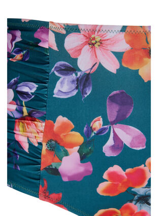 Blomstret bikinitrusse med høj talje, Meave Print, Packshot image number 2