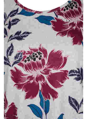 Blomstret bluse med lange ærmer, LGM Flower AOP, Packshot image number 2