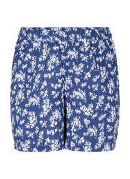 Blomstrede natshorts i bomuld, V. Indigo Flower AOP