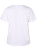 FLASH - T-shirt med motiv, Bright White Flower, Packshot image number 1