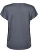 Ensfarvet tr&aelig;nings t-shirt, Gr&aring;, Packshot image number 1