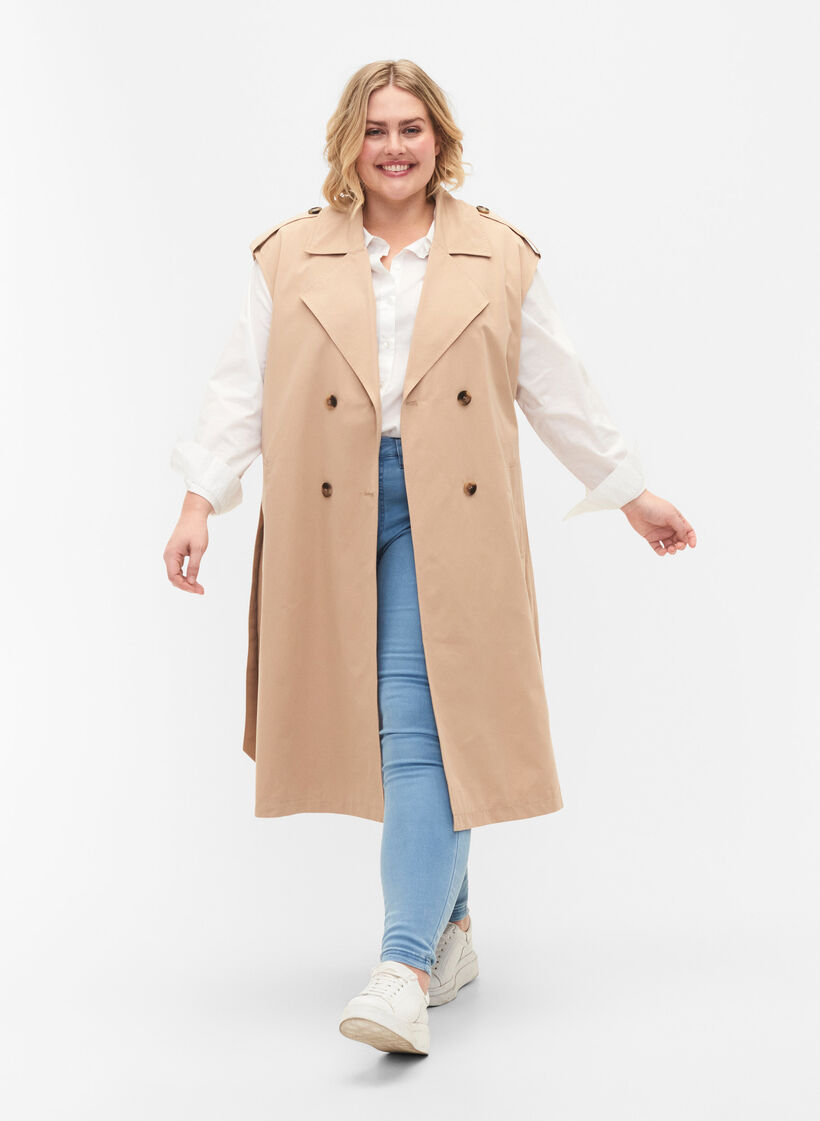 Lang vest med b&aelig;lte, Nomad, Model image number 3