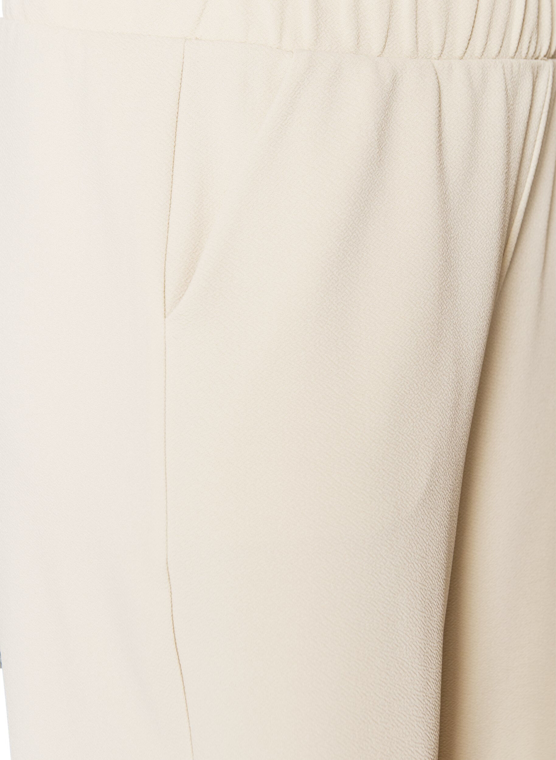 ZizziL&oslash;se bukser med 7/8 l&aelig;ngde, Beige, Packshot image number 2
