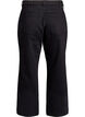 L&oslash;s jeans med h&oslash;j talje, Sort, Packshot image number 1