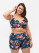 Badeshorts med blomsterprint, Meave Print, Model image number 0