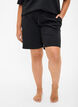 Shorts i modal-mix med lommer, Sort, Model image number 2