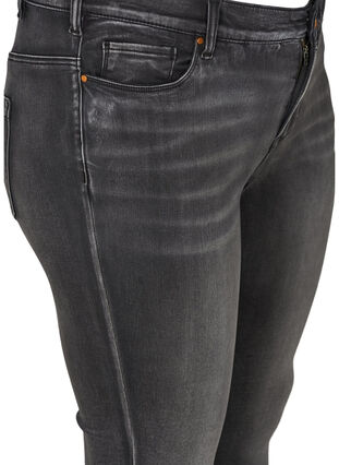 Ekstra slim Sanna jeans , Dark Grey Denim, Packshot image number 2