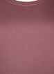 Sweatkjole med broderede detaljer, Rose Brown, Packshot image number 2