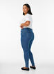 Amy jeans med h&oslash;j talje og super slim fit, Bl&aring;, Model image number 1