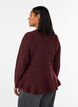 Strikbluse med A-form, R&oslash;d, Model image number 2