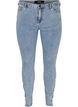 Cropped Amy jeans med sløjfer, Light blue, Packshot image number 0