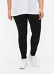FLASH - Tætsiddende jeggings med høj talje, Black, Model image number 2