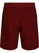 L&oslash;se shorts i bomuld med lommer, R&oslash;d, Packshot image number 1