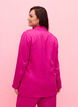 Tone-i-tone jacquard blazer i viskose, Rose Violet, Model image number 1