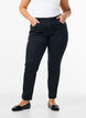 Slim fit Emily jeans med regul&aelig;r talje, Sort, Model image number 2