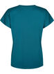 L&oslash;s tr&aelig;nings t-shirt med v-hals, Gr&oslash;n, Packshot image number 1