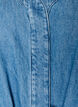 Denimkjole med V-udsk&aelig;ring og bindeb&aring;nd, Bl&aring;, Packshot image number 2