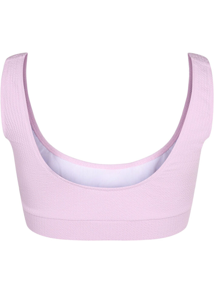 Bikini top med crepe struktur, Orchid Bouquet, Packshot image number 1