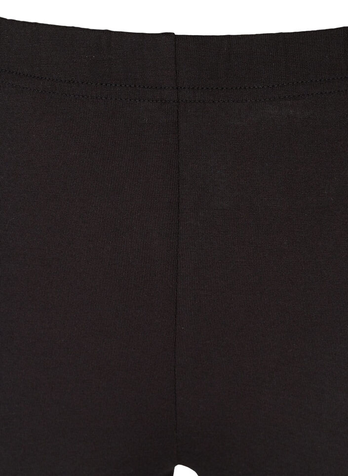 3/4 leggings med knapper, Sort, Packshot image number 2