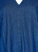 Kort denimkjole med 3/4 &aelig;rmer, Bl&aring;, Packshot image number 2