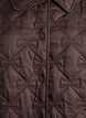 Let vatteret jakke med dekorativ quiltning, Brun, Packshot image number 2