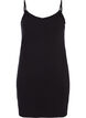 Lang basis top i bomuld, Sort, Packshot image number 0