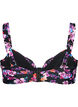 Bikini bh med b&oslash;jle og m&oslash;nster, Lilla, Packshot image number 1