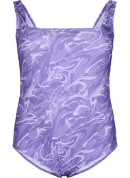 Badedragt med print, Swirl Print