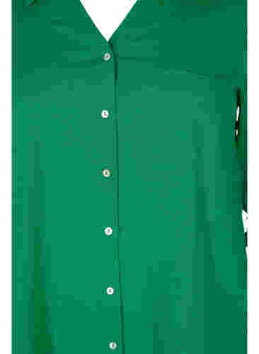 Skjortebluse med knaplukning, Jolly Green, Packshot image number 2