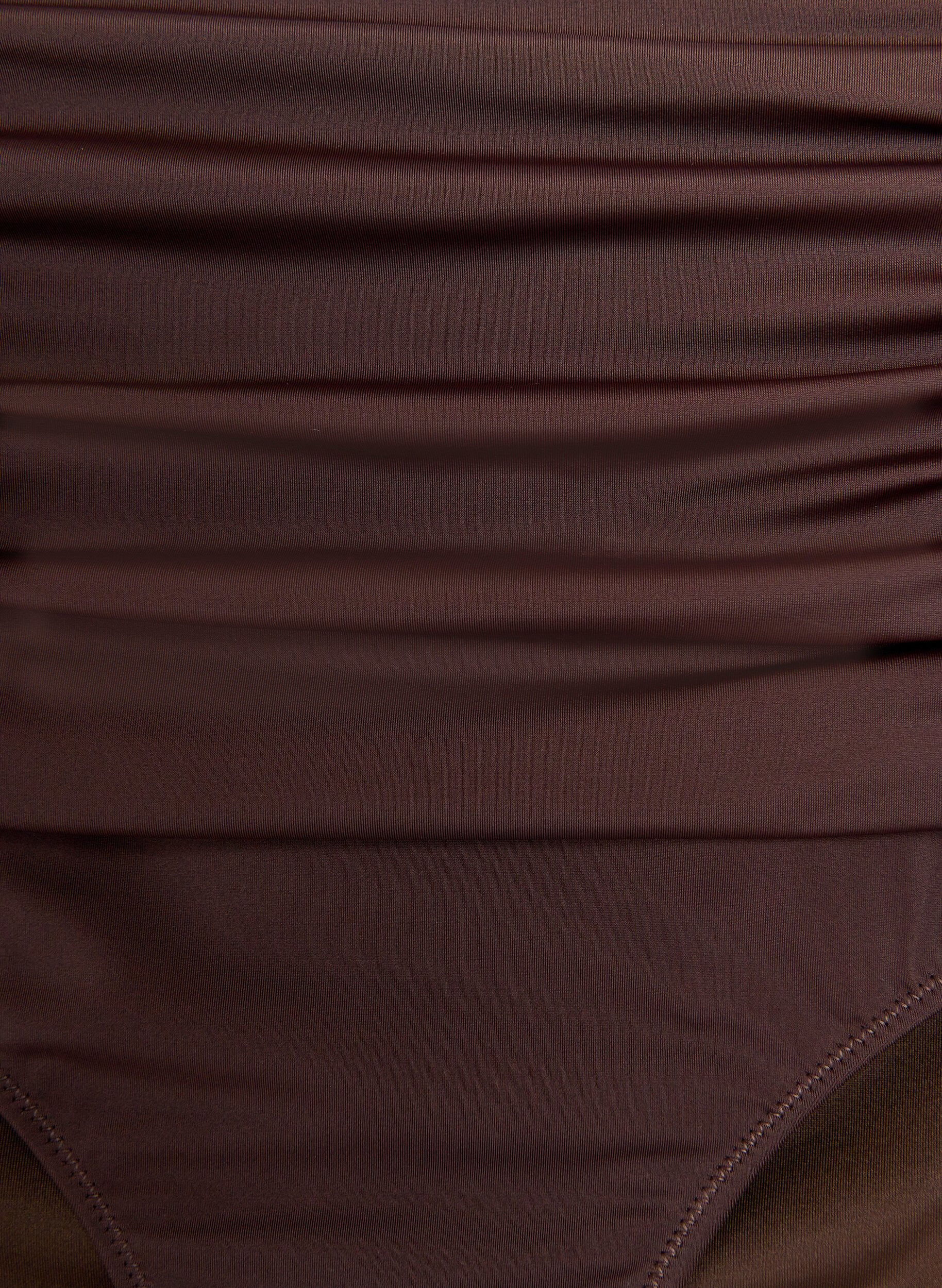 Zizzi Bikini underdel med h&oslash;j talje, Brun, Packshot image number 2