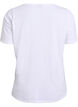 T-shirt med motiv, Hvid, Packshot image number 1