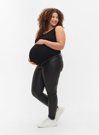 Coatede graviditetsbukser, Black, Model